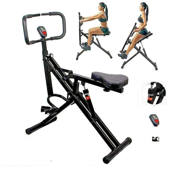 Everyday Essentials AB Trainer Abdominal Machine Exercise Crunch Roller Workout 